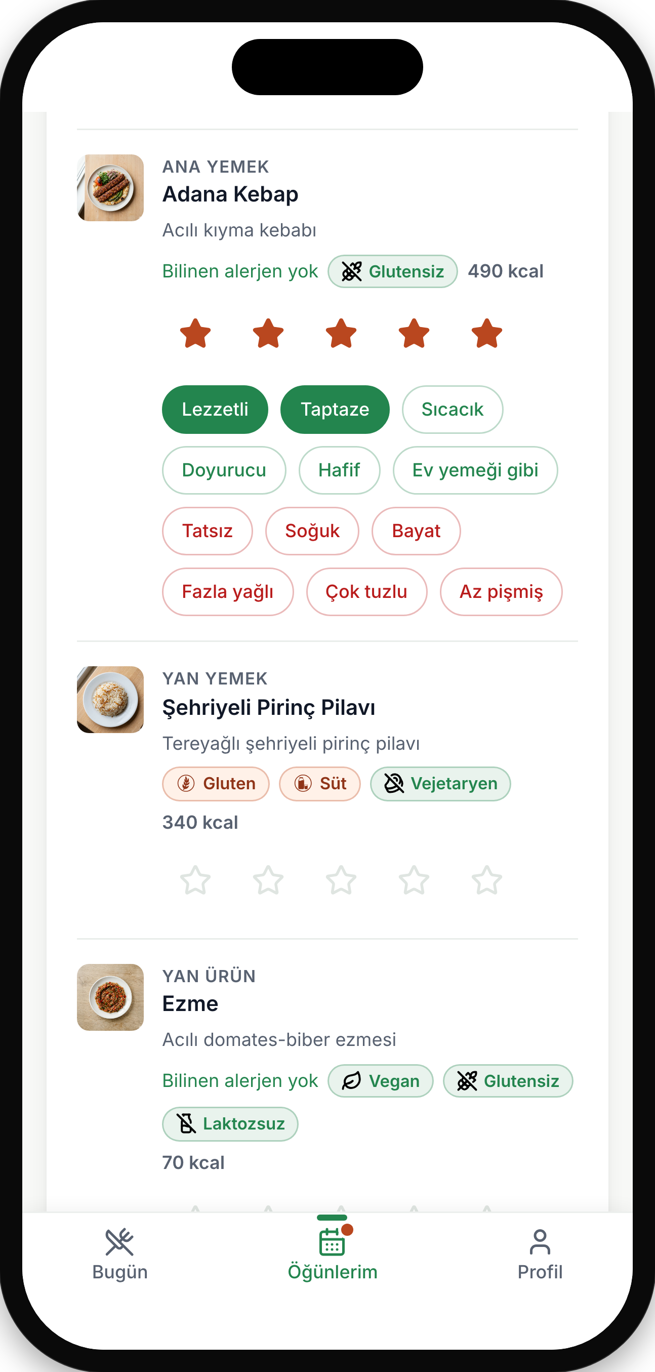 Değerlendirir